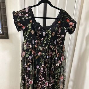 Mesh Lace Dress Size 2